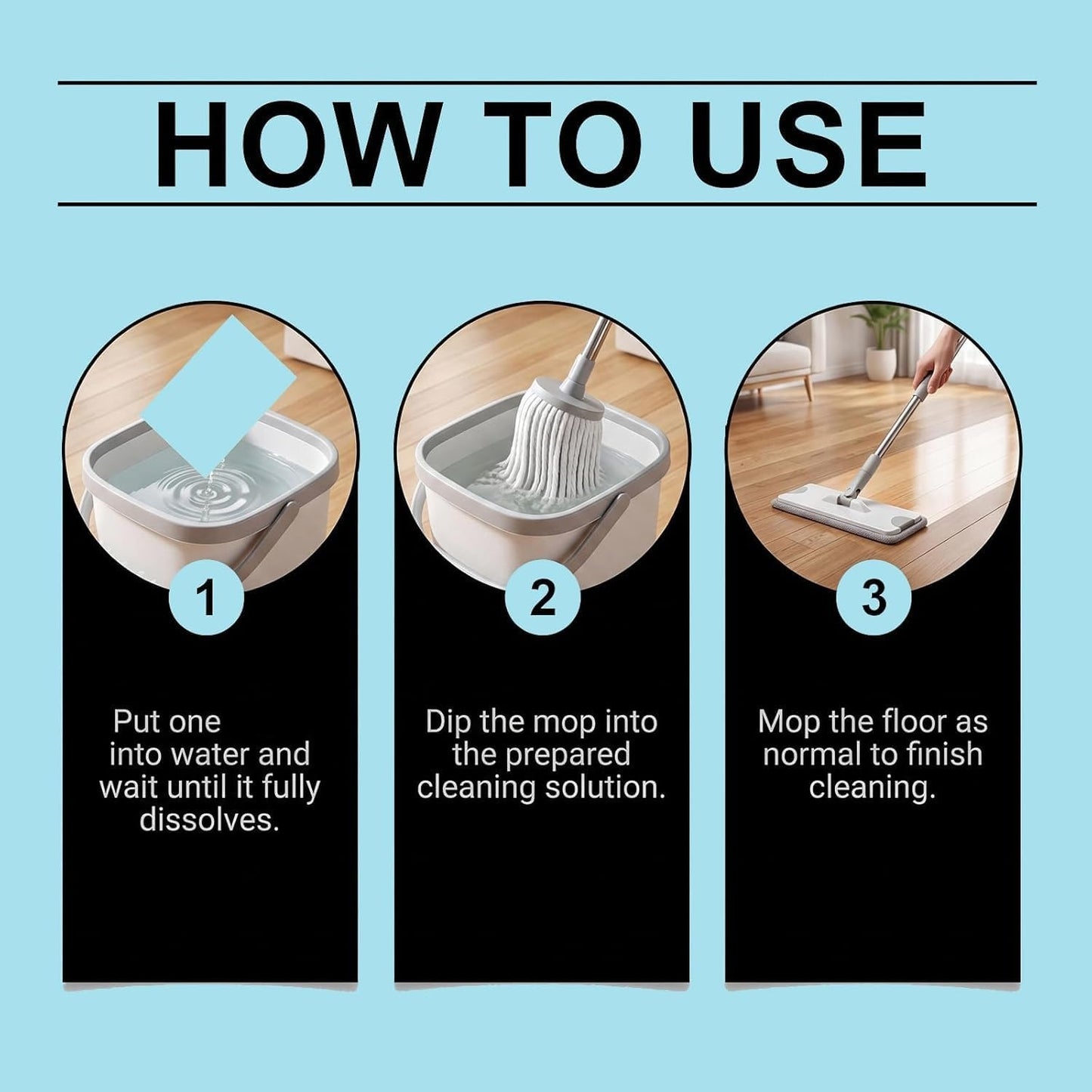 Multiple Effect the Floor Clean Tablets