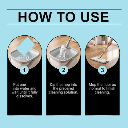 Multiple Effect the Floor Clean Tablets